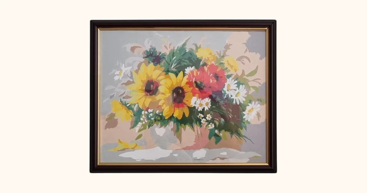 Paint by Numbers Cozy Activity